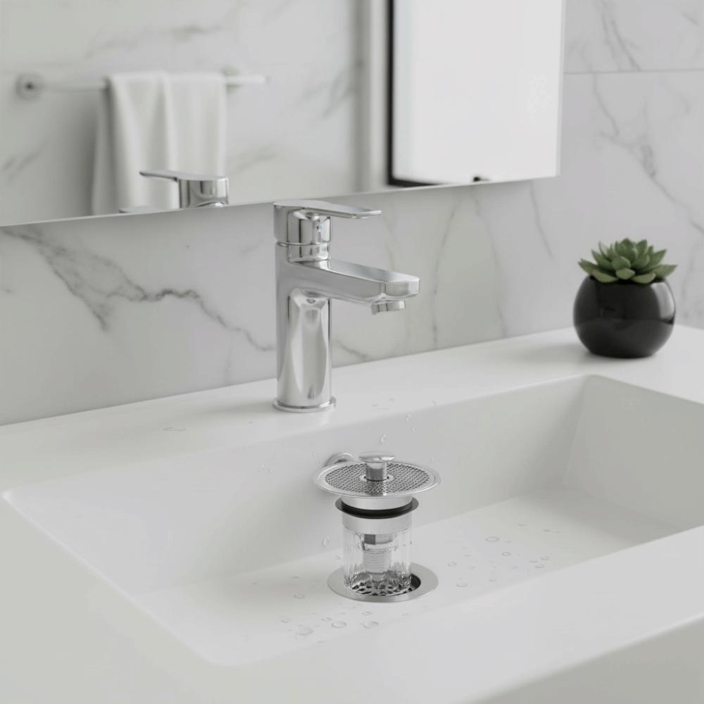 Bounce Core Wash Basin Drain Filter Rapid Drainage Sink Drain Plug Bathroom Sink Stopper  Bathtub