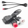 LOYELEY 3 Pin 4 Pin 6 Pin Diagnostic Connector Cable Connector for Motorcycle Diagnostic