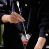 ZISIZ Dual-Head Long Handle Stainless Steel Cocktail Bar Spoon Set