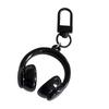 Stylish 3D Headphone Keychain Bag Pendant for Backpacks User Friendly Resin Creative Gift for Friends and Students