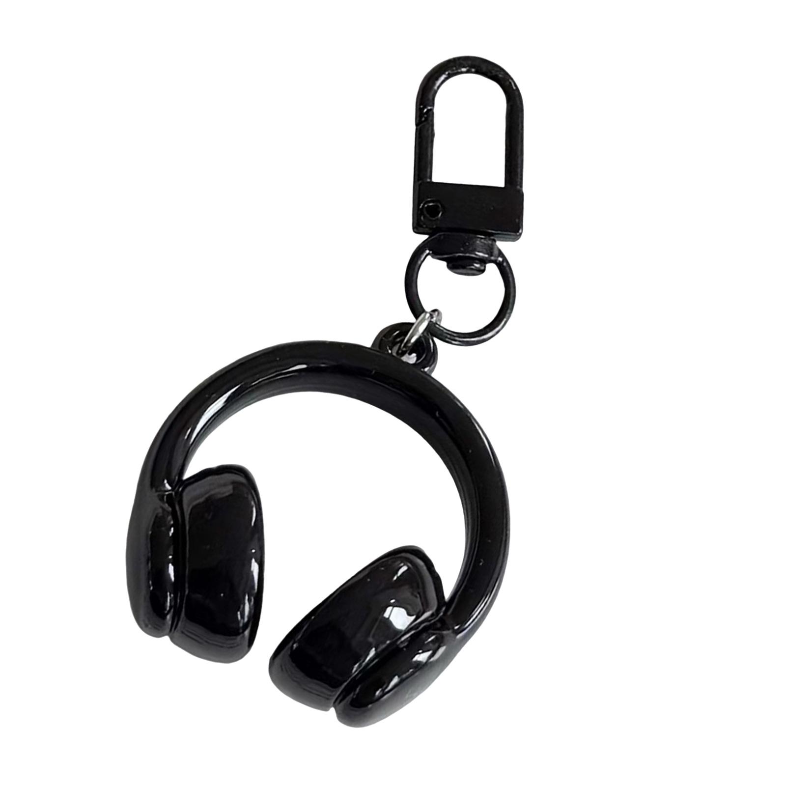 

Стильный 3D брелок для наушников, подвеска для сумки или рюкзака, удобный в использовании, из смолы, креативный подарок для друзей и студентов