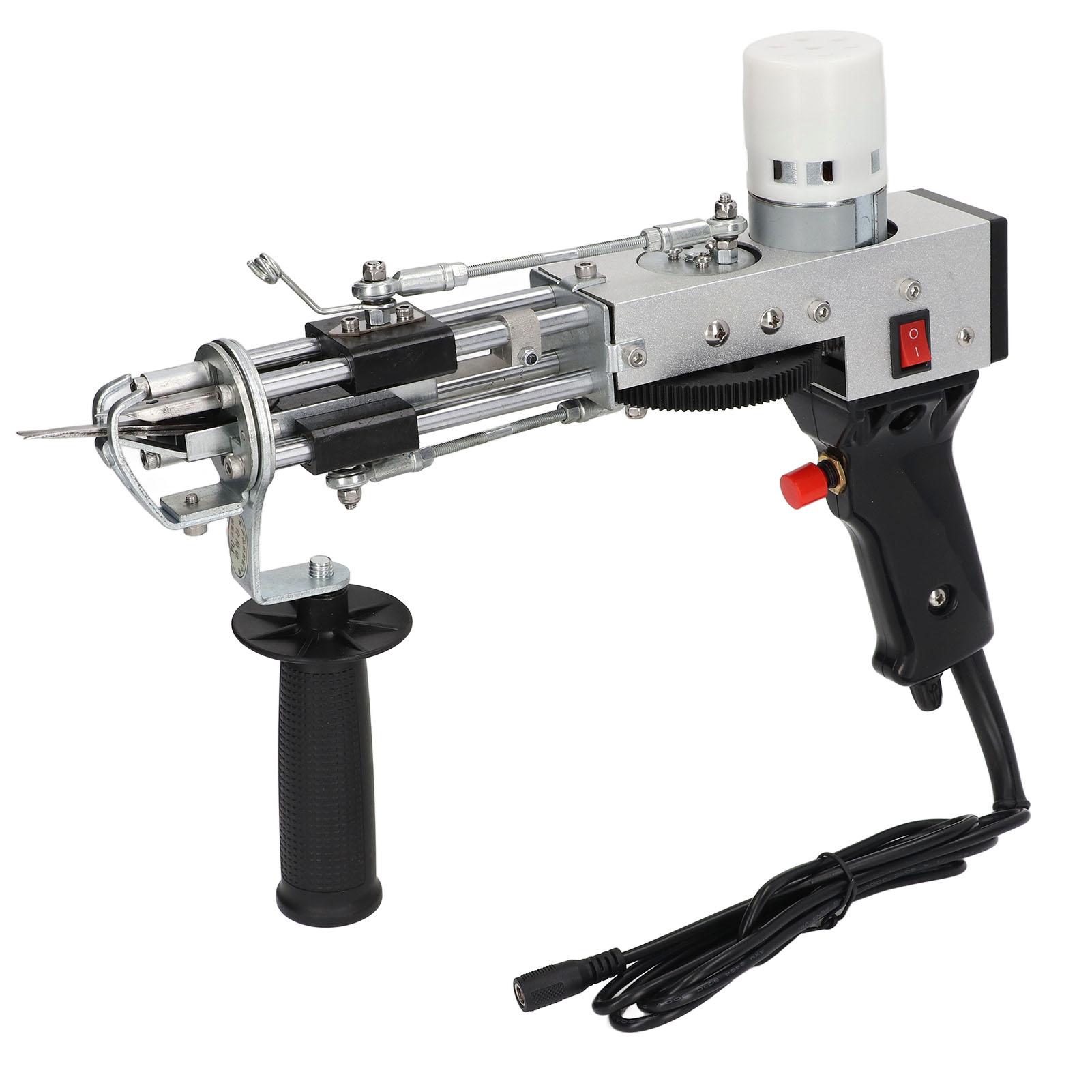 

Черный пистолет для тафтинга с защитой от перенапряжения и перегрузки по току, простой в эксплуатации набор для тафтингового пистолета для самостоятельного изготовления US Plug