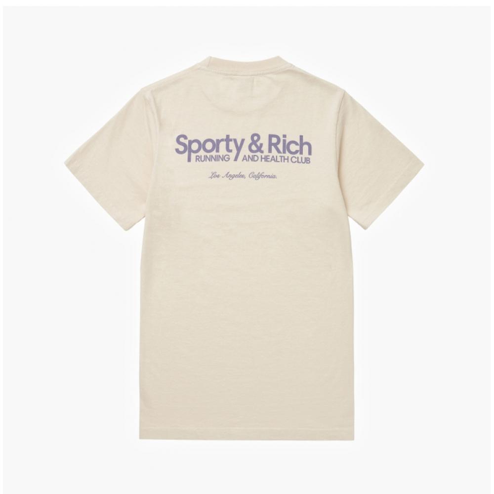 Sporty   Rich Ts854cr Club  Club  Common Short Sleeve Tee