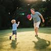 Hand-Grabbed Ball Outdoor Throwing, Sticky Target Racket, Parent-Child Interactive Game Toy, Elastic Throw And Catch Ball