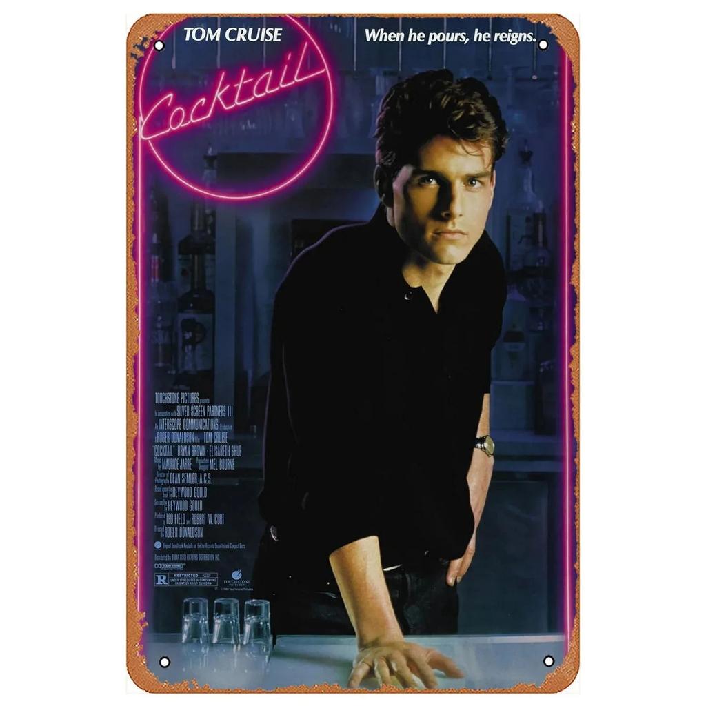 Vintage TV Game Movie Metal Tin Signs Wall Art Poster Plaque Iron Painting Decoration for Game Room Cafe Garage Club Bar Pubs