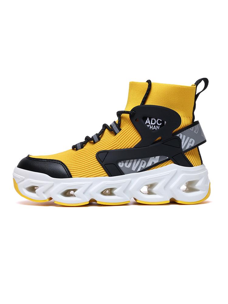 

Кроссовки папы мужские высокие летние новые спортивные туфли большого размера дышащая сетка ученики средней школы кроссовки для бега сверхлегкие спортивные 39