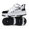Roller Skate Shoes Kids Snickers With Wheels Children Rollerskates Fashion Outdoor Sports Shoes Girls Boys Gifts For Kids