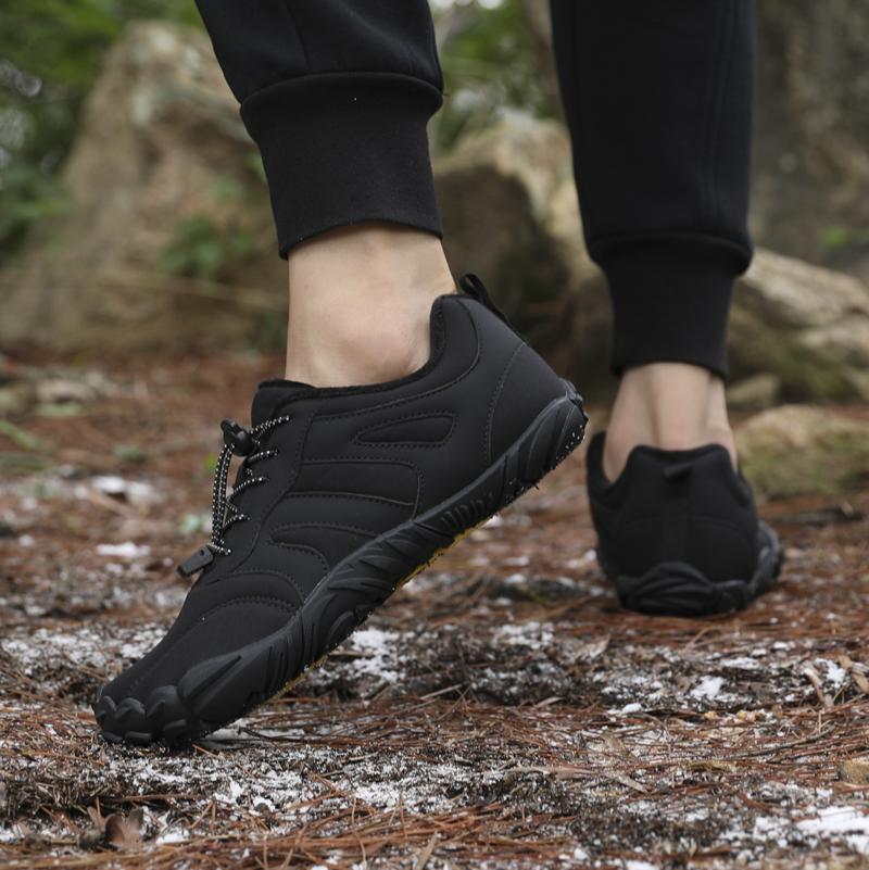 Warm Winter Hiking Shoes Men Women Plush Outdoor Sneakers Non-slip Casual Sports Shoes for Trekking Camping Walking