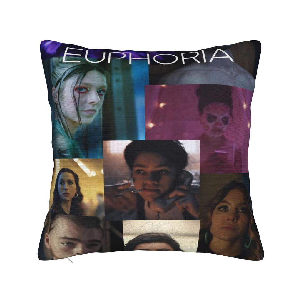 Euphorias Season   Pillow Covers Merchandise Printed Cushion Cover Decoration  Throw Pillow Case Cover Home MultiSize