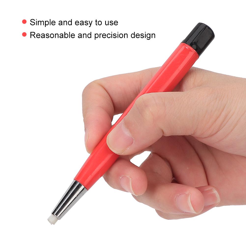 Watch Parts Accessory Rust Removal Brush Pen Watch Parts Polishing Tool Red