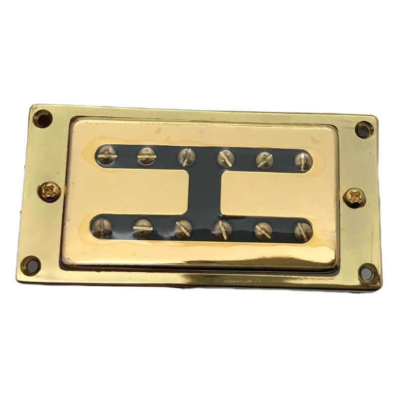 6 Strings Electric Bass Guitar Pickup Double Coil Guitar Pickup Professional for Electric Bass Guitar Replacement Parts