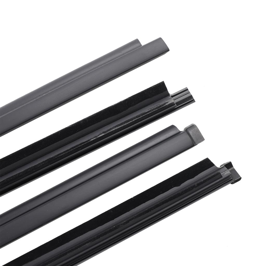 4PCS Door Glass Belt Outer Molding Weatherstrip For TOYOTA 4RUNNER 1996-2001
