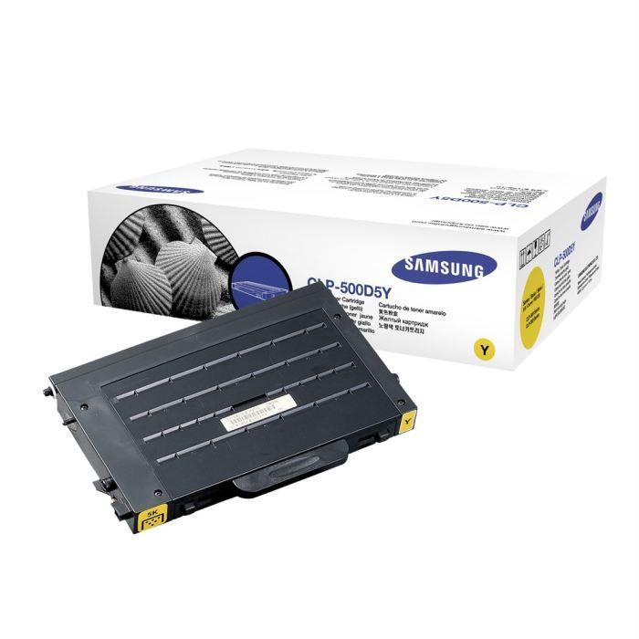Samsung Cartouche de Toner Jaune CLP-500D5Y