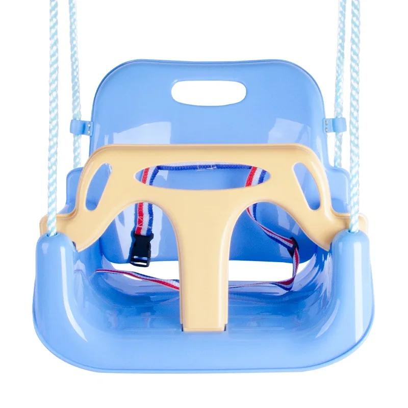 Baby Hanging Chair Swing 3in1 Adjustable Rope High Quality Safety Indoor Outdoor Family Backyard Amusement Equipments Kids Swing