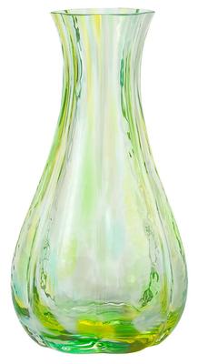 ADERIA Tsugaru Vidro Hana Hikari F79794 Glass Vase Forest Green with Gift Box Direct from Japan