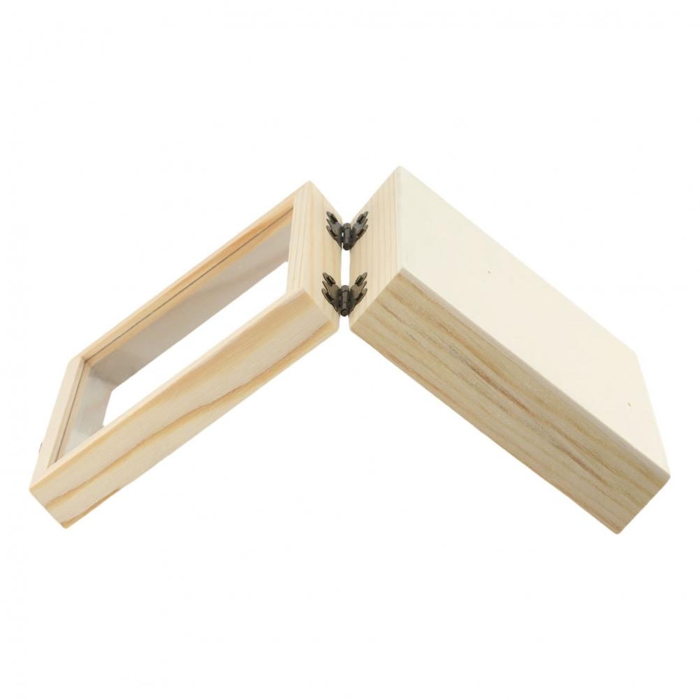 Beautifully Designed Wooden Craft Box for Mosaic and Jewelry Storage