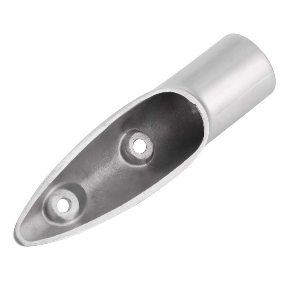 Boat Hand Rail End  316 Stainless Steel Marine Boat Hand Rail End Top Mount Hardware Fitting For 22mm Outside Diameter Tubing Or Pipe