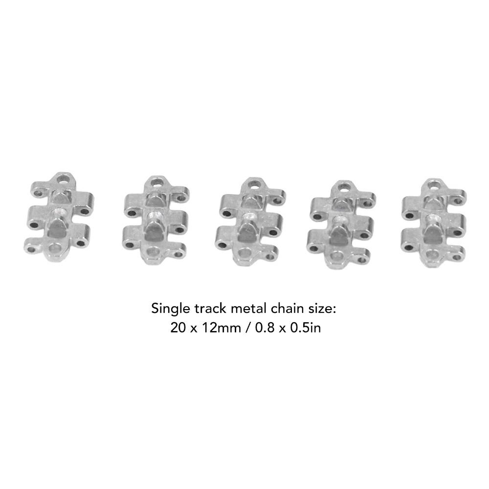 RC Tracks Spare Accessories Kit Model Tank Track Parts for WPL E-1/GAZ-71 Crawler For RC Tank