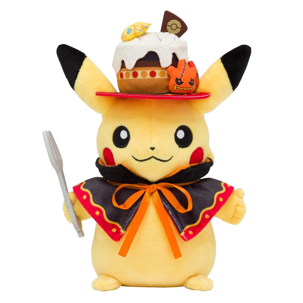 Center Original Plush Toy Pikachu Are TEAM 22 X X Cm X W X Pokémon "We TREAT!" Dimensions 14.5 10.5 (H D)