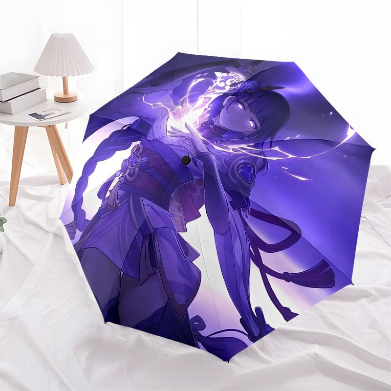 Sword Mystic Energy Automatic Opening and Closing, 8 Rib Structure Portable Umbrella, Suitable for Men and Women In All Seasons Perfect Gif
