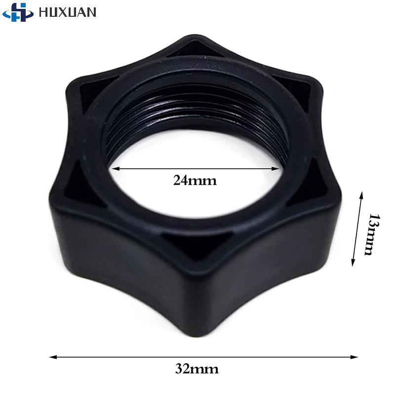 10 SZT. Samochodowy Uchwyt Grawitacyjny na Telefon Komórkowy Akcesoria Plastikowe Nakrętki Sześciokątne Do Głowicy Kulowej Klips Mocujący Do Kratki Wentylacyjnej Samochodu Nakrętka Sześciokątna