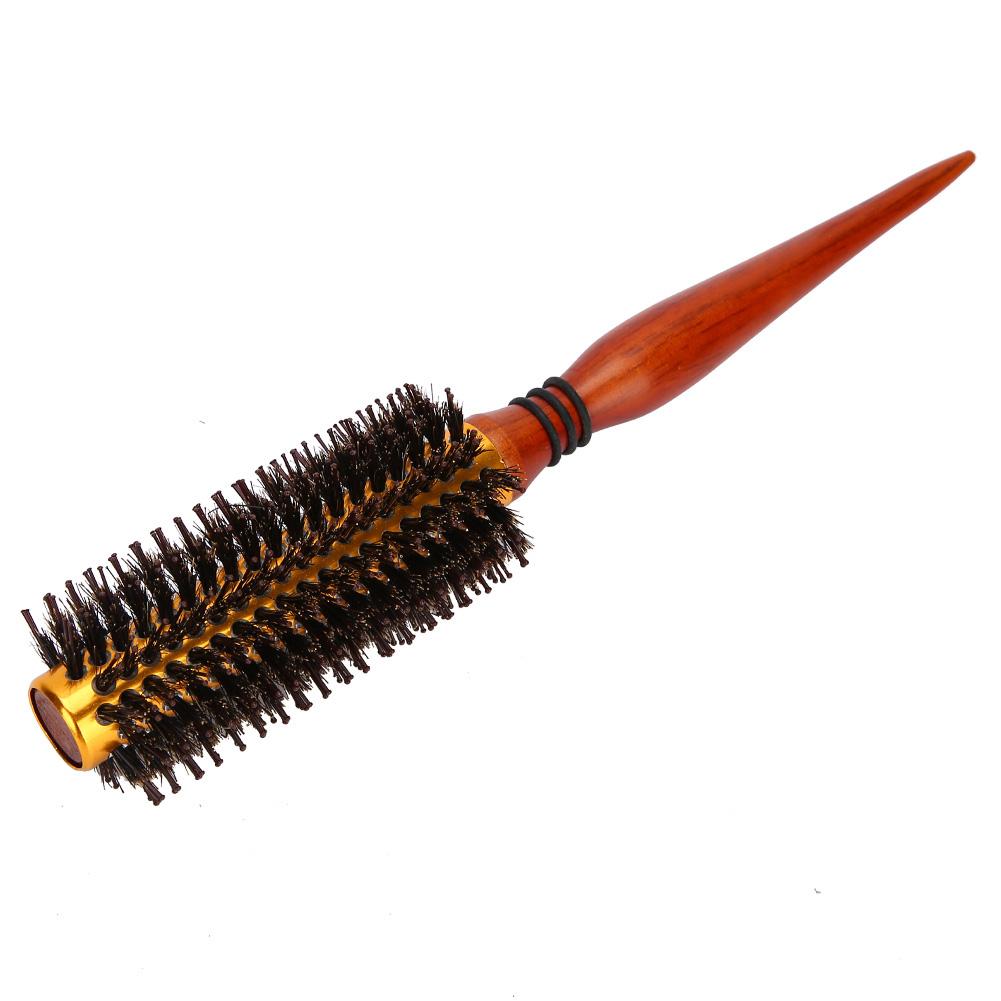 Professional Curling Hair Brush Straight Hairbang Round Hairbrush Hairdressing Tools#12