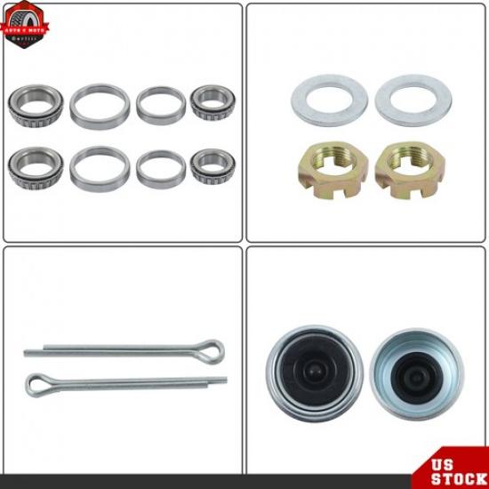 Trailer Bearing Kit L44649/L44610 L68149/L68111 For 3500 Lbs Trailer Axle-2 Sets