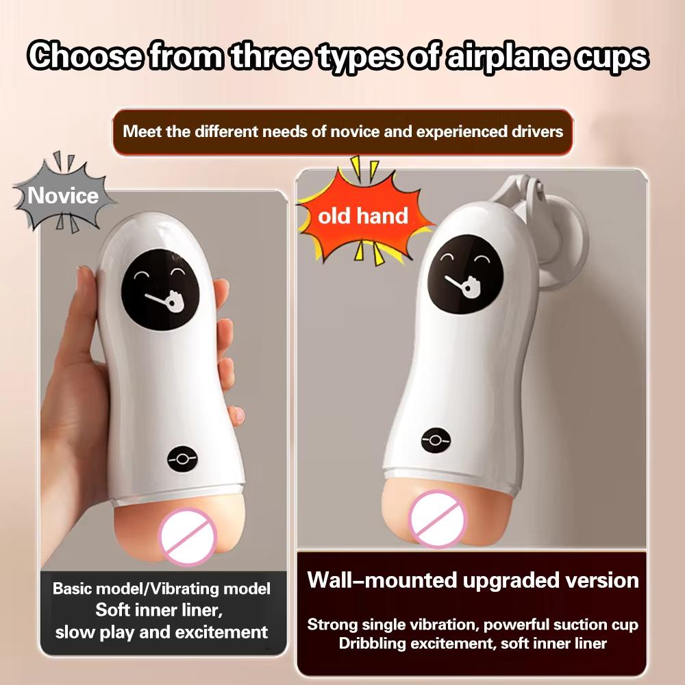 Male Masturbator Realistic Pocket Pussy Vagina Glans Penis Cups Pussy Blowjob Adult Sex Toys Men Penis Training Masturbators
