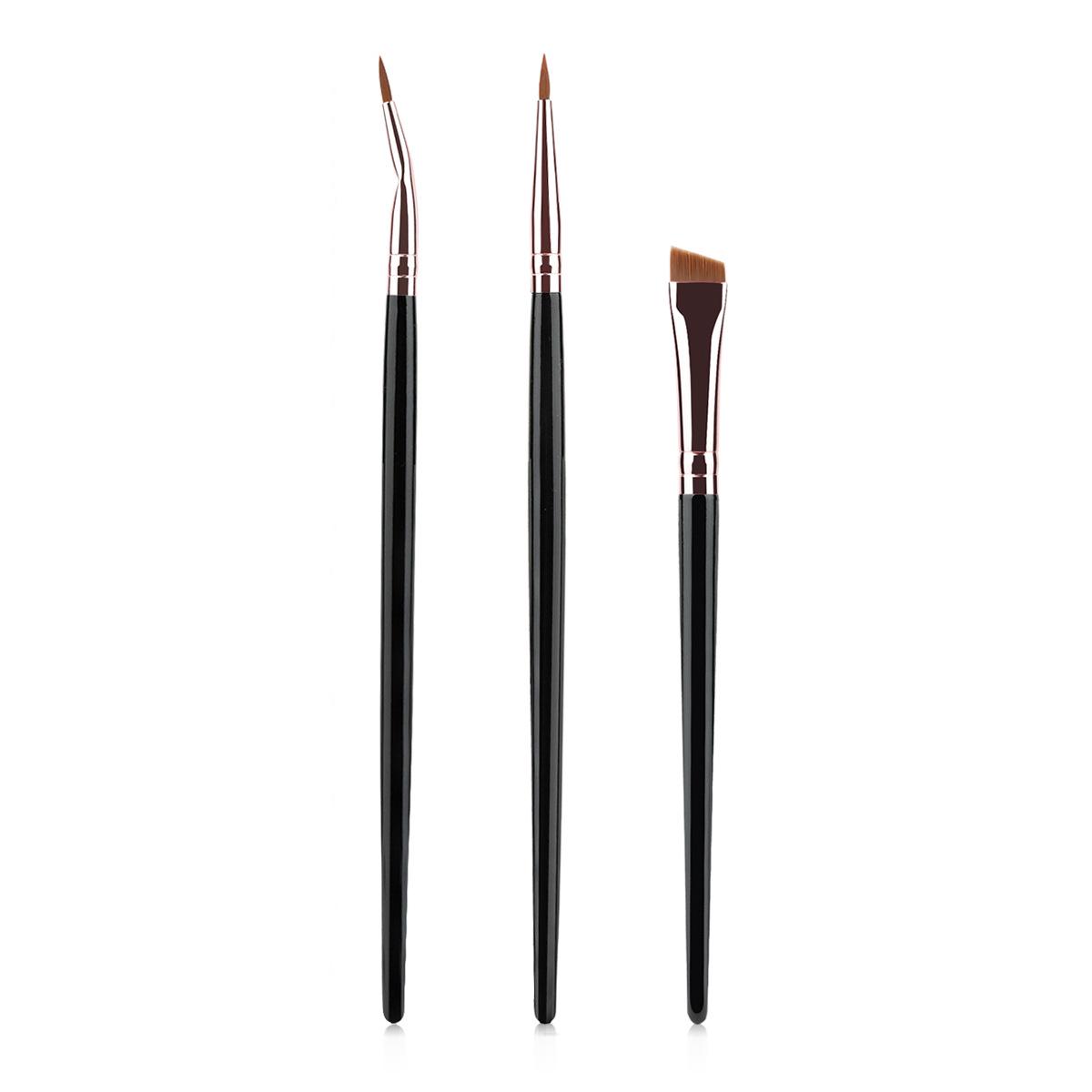 

Набор ультратонких скошенных кистей для подводки глаз и бровей - Профессиональные скошенные инструменты для макияжа