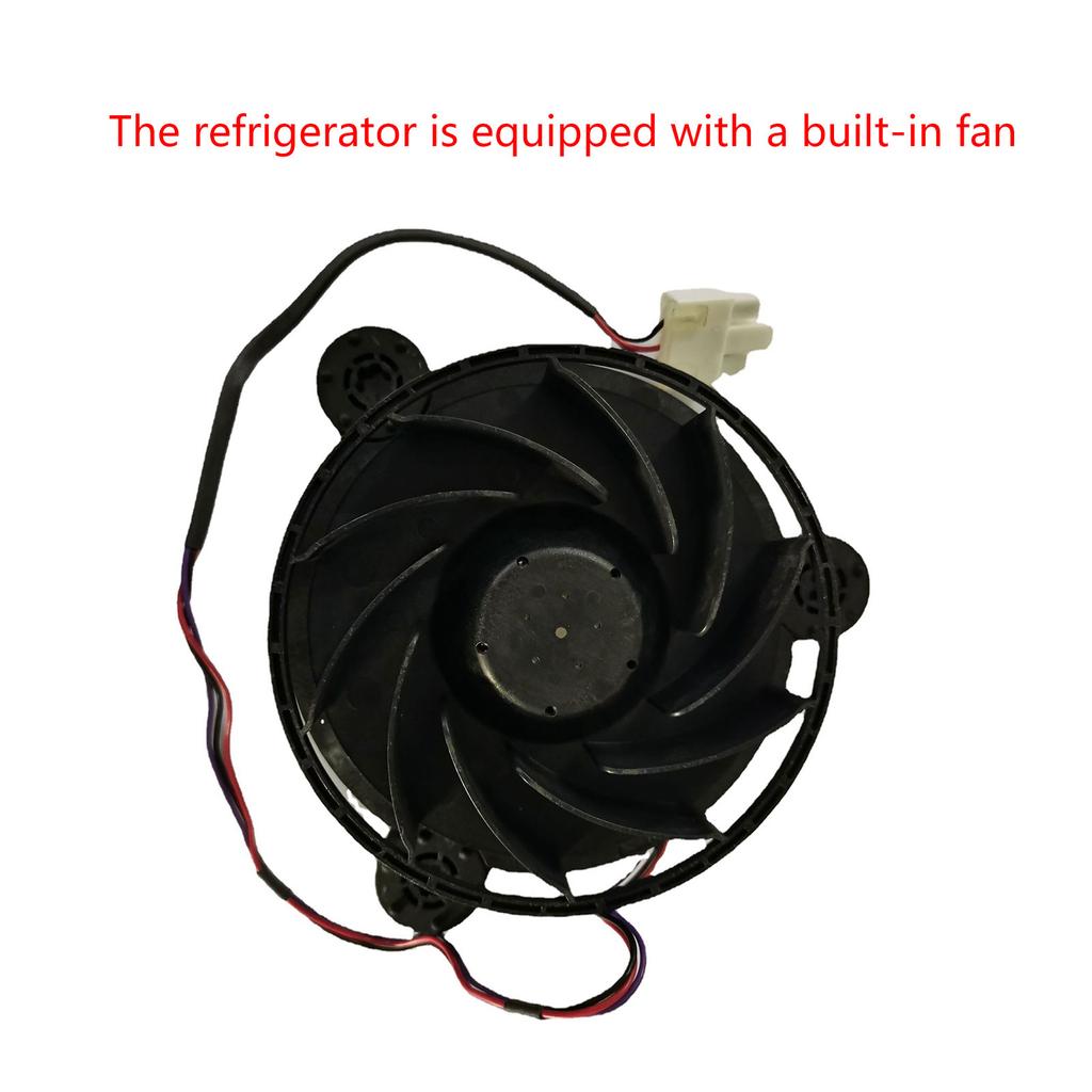 Refrigerator Cooling Fan Motor 12038GE-12M-YT 12VDC 0.26A 3-Wire Variable Frequency Cooling Fan Heat Dissipation