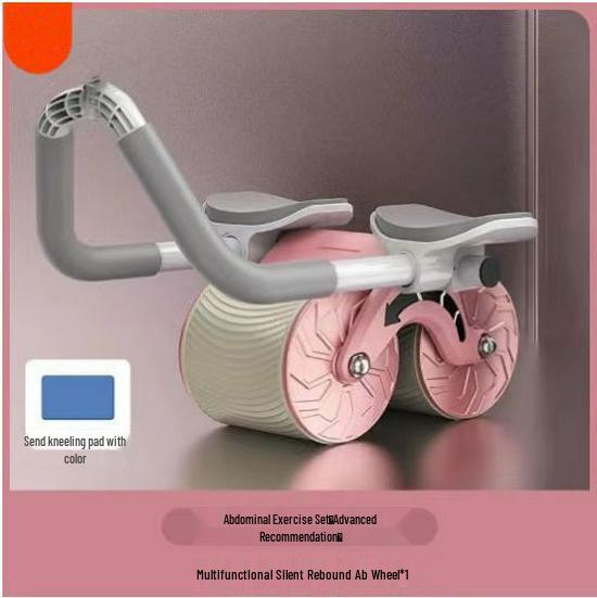 Multifunctional Ab Roller Wheel with Elbow Support for Men's Fitness