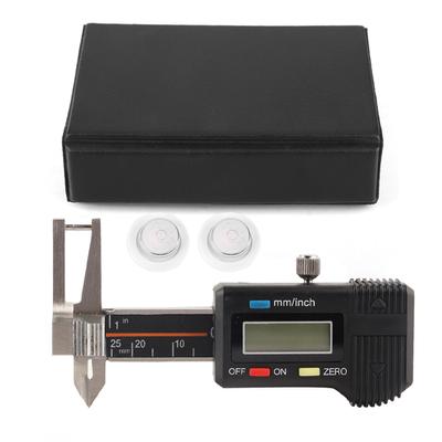 Mikroelektronische Digitalanzeige Dreifach-Lineal Dickenmessschieber 0~25mm