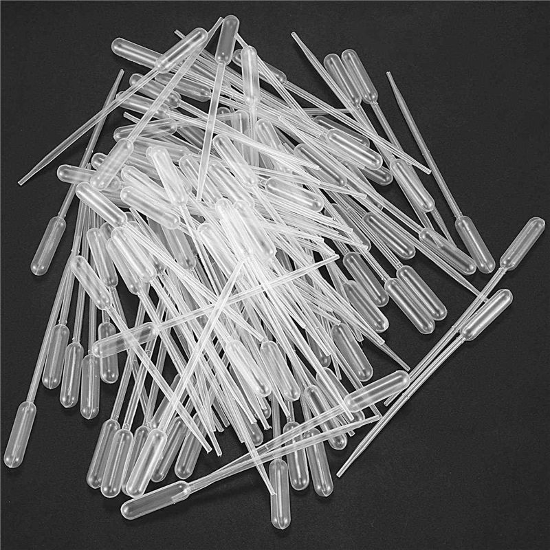 AT21-400PCS Graduated Pipettes Dropper Polyethylene (0.5Ml)