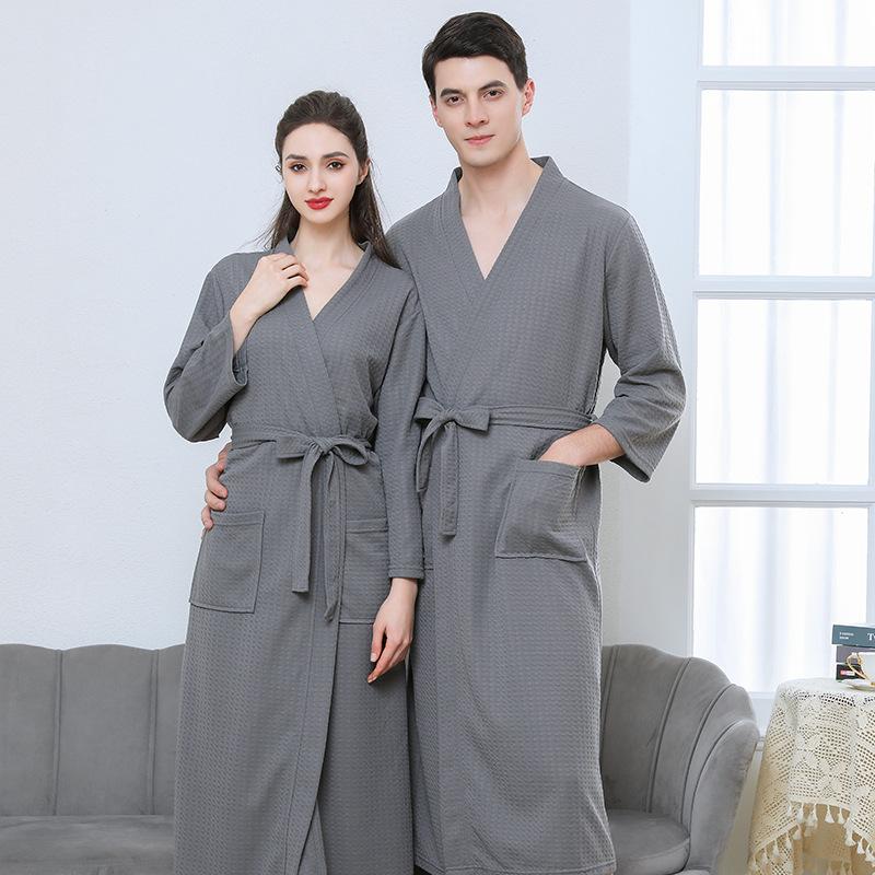 GMXIA Spring and Summer Bathrobes, Kimonos, Yukata, Men's Thin Yukata, and Home Wear