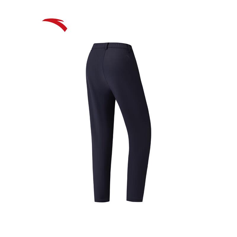 ANTA Women s ShuLe Fabric Fleece-Lined Straight-Leg Casual Sport Pants L