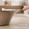 304 Stainless Steel Fruit Plate Rust-Proof Serving Dishes Premium Salad Bowl  Hotel Use