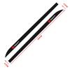 2pcs Carbon Car Door Side Skirt Sill Stripe Sticker Decals Styling for SEAT Toledo Cordoba MK3 Leon FR 5 6 MII Altea 5F Ibiza Alhambra