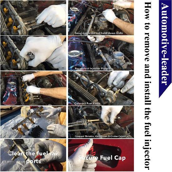 8Pcs 217-1621 12580681 Fuel Injectors 2 Holes Engine for Chev-y SSR Trailblazer Avalanche Silverado,GM-C Envoy Sierra 1500/2500 Yukon Savana, Saa-b