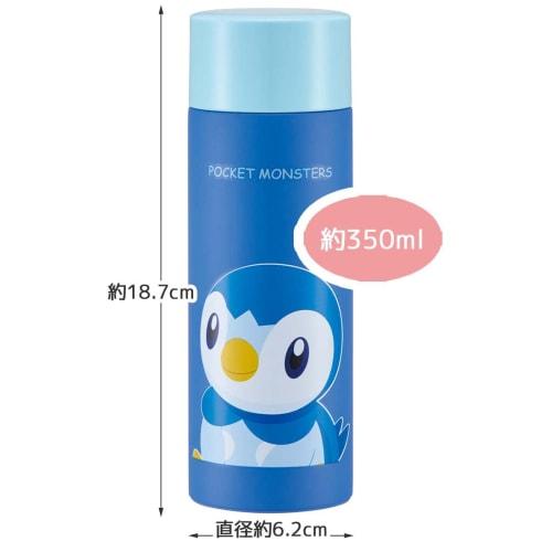 Skater Stainless Steel Mug Bottle Pokemon Piplup 350ml Water Bottle SMBC4B-A