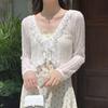 2026 Summer Lace Cardigan Jacket: Stylish Sun Protection Shawl with Skirt for Women