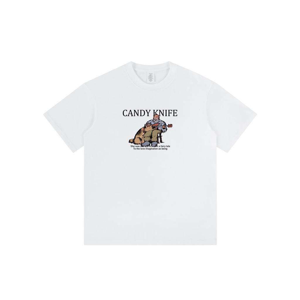 2024 Retro INS Style Unisex Cartoon Print T-Shirt