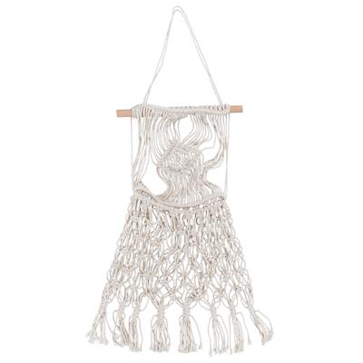 Tassel Tapestry Hand Woven Pendant Bedroom Wall Hanging Tapestry for Household Decoration