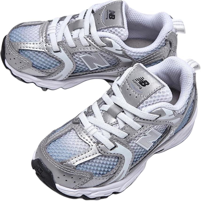 New Balance Nb 530 Bequeme Weiche Niedrige Laufschuhe Babyschuhe Silber IZ530DS