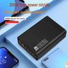 200W GaN Charger: Supports 5V/9V/12V/15V/20V Fast Charging for Apple & Huawei Multi-Port Devices.