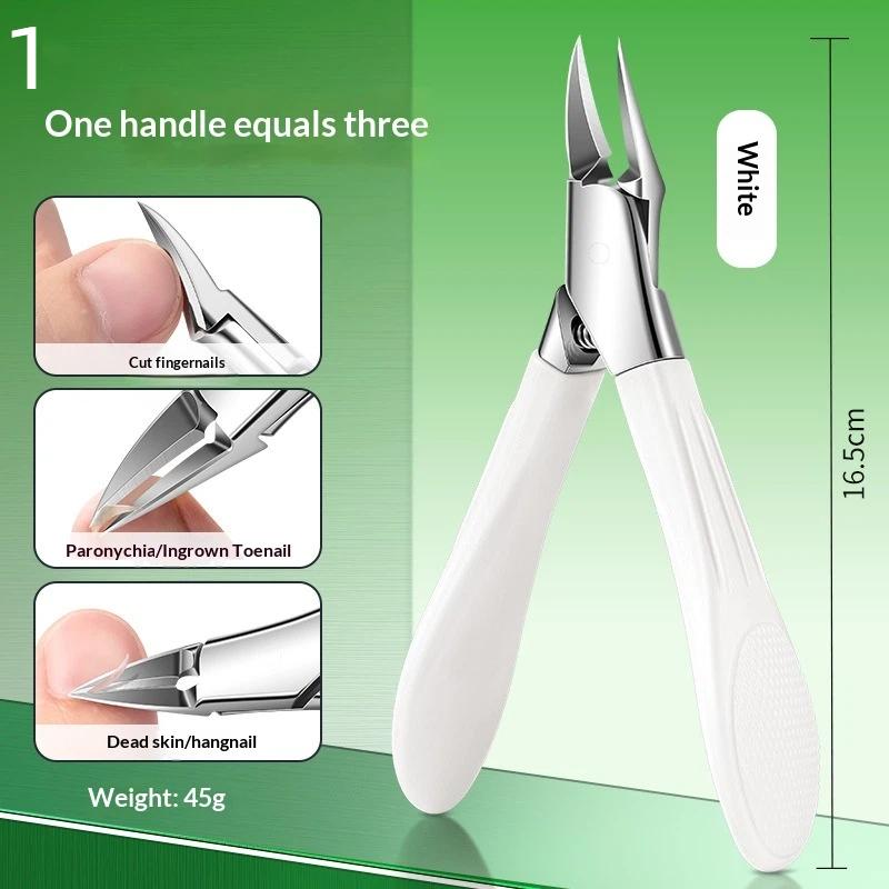 

Nail Clippers Specialized Nail Trimming Scissors, Cuticle Nippers, Nail Care Tools For Nail And Foot Care 1 білий