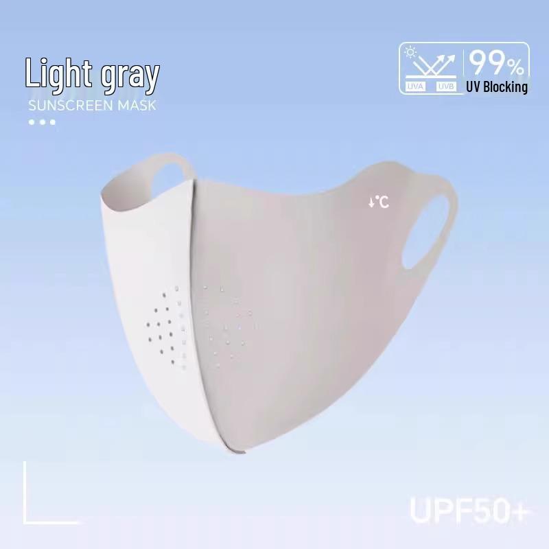 2025 Unisex 3D Ice Silk Sunscreen Mask: High-Value, UV-Protective, Breathable Summer Face Cover