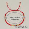 Crystal Beads Bracelets For Women Men Simple Handmade Woven Demon Red Black Rope Chain Bangle Lucky Jewelry