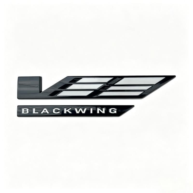 V logo CT4/5/6 ATSL XTS XT4/5/6 modified black wing body sticker v logo