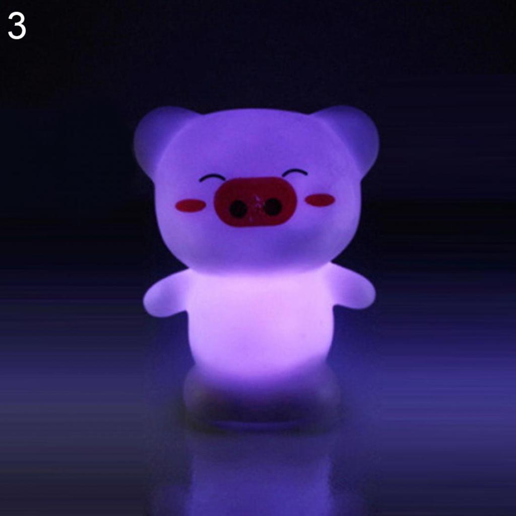 Lumină de noapte încântătoare din zodiacul chinezesc în formă de animal intermitent cu LED care schimbă culoarea