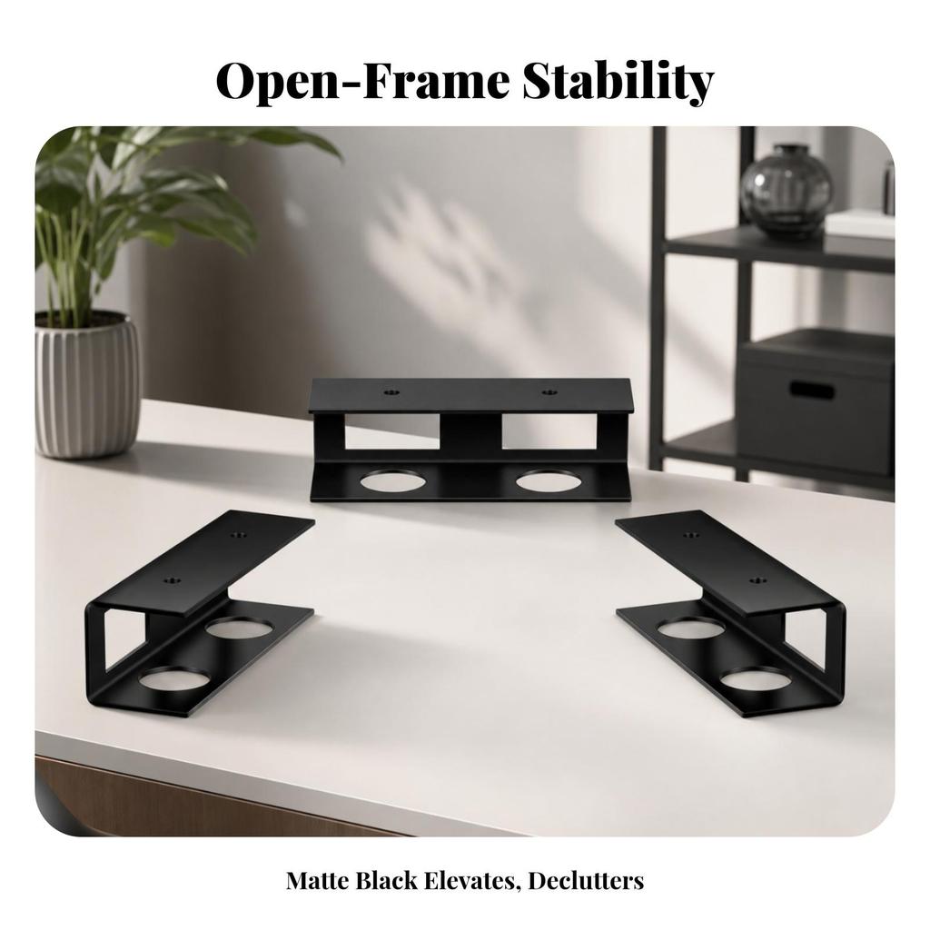 Under Desk Organizer Easy to Install Under-Desk Laptop Storage Bracket Sturdy